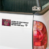 Sticker voor Setting the Stage Podcast (Op Truck)