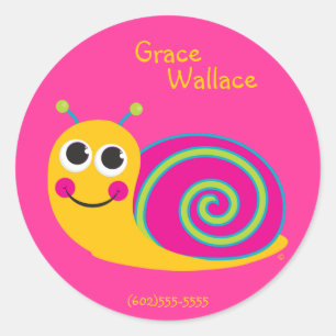 Sticker voor slakkenidentificatie