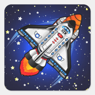 Sticker voor Space Shuttle