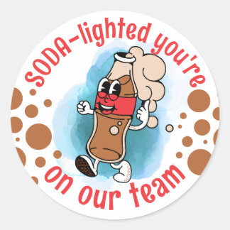 Sticker voor teammedewerker behandelingsonderschei