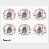Sticker voor teammedewerker behandelingsonderschei (Vel)