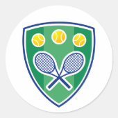 Sticker voor tennissers (Voorkant)