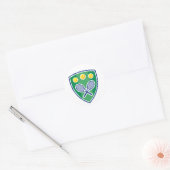 Sticker voor tennisspelers (Envelop)