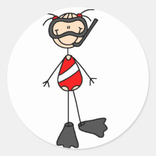 Sticker voor tikken op figuur