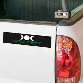 Sticker voor trotse heidenen (Op Truck)