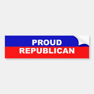 Sticker voor trotse Republikeinen