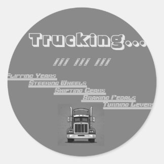 Sticker voor Truckers