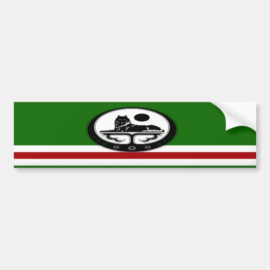 Sticker voor Tsjetsjeense auto (Voorkant)