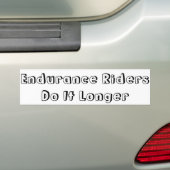 Sticker voor uithoudingsvermogen ruiters (Op auto)