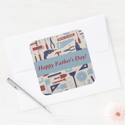 Sticker voor vaders gereedschap (Envelop)