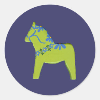 Sticker voor ventilatorvoeding Dala Horse