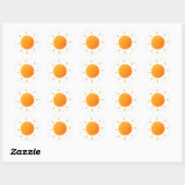 Sticker voor verkuilde zonnen (Vel)