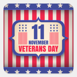 sticker voor Veteranendag