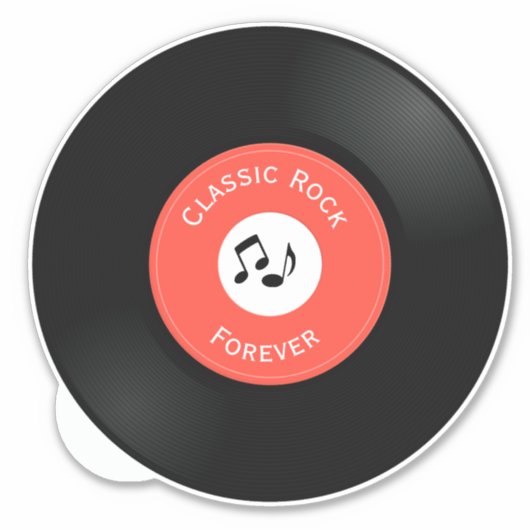  Sticker voor vinylrecord (Voorkant)