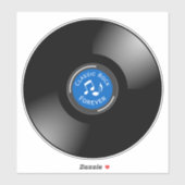  Sticker voor vinylrecord (Vel)