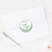 Sticker voor vrijgezellenfeest Camp Bride (Envelop)