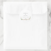 Sticker voor wilde bloementuin bruiloft cadeau (Tas)