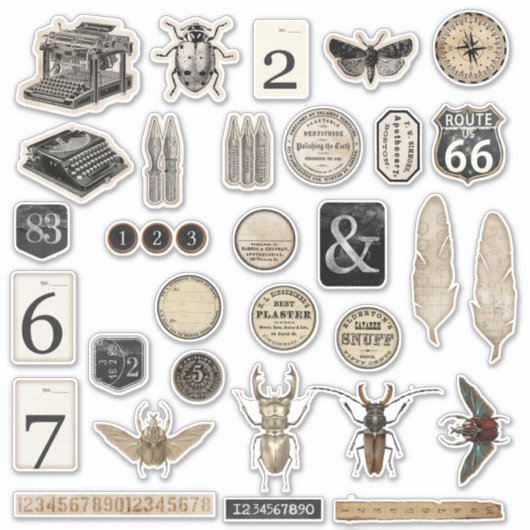  Sticker voor willekeurige elementen (Voorkant)