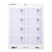 Sticker voor zaadpakket | Flower Seed Packet Label (Full Sheet)