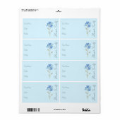 Sticker voor zaadpakket | Flower Seed Packet Label (Full Sheet)