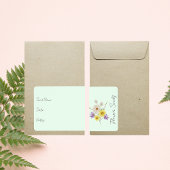 Sticker voor zaadpakket | Flower Seed Packet Label