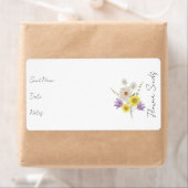 Sticker voor zaadpakket | Flower Seed Packet Label (Insitu)