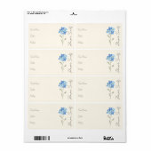Sticker voor zaadpakket | Flower Seed Packet Label (Full Sheet)