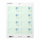 Sticker voor zaadpakket | Flower Seed Packet Label (Full Sheet)