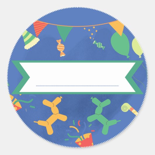 Sticker Voornaam Anneversale jongen 2 - 7 jaar (Voorkant)