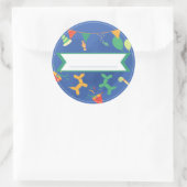 Sticker Voornaam Grote Jonge Kind 2 - 7 jaar (Tas)