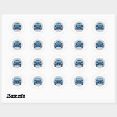 Sticker voorzijde politieauto (Vel)