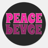 sticker "Vrede" (Voorkant)