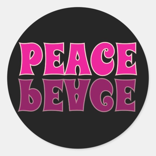 sticker "Vrede" (Voorkant)
