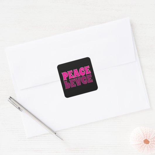 sticker "Vrede" (Envelop)