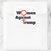 Sticker Vrouwen Tegen Trump (Tas)