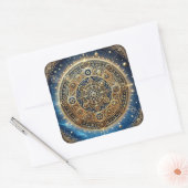 sticker Warning beroemd gemaakt door EJ Gold (Envelop)