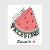 Sticker Watermeloen (Vel)