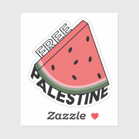 Sticker Watermeloen (Vel)