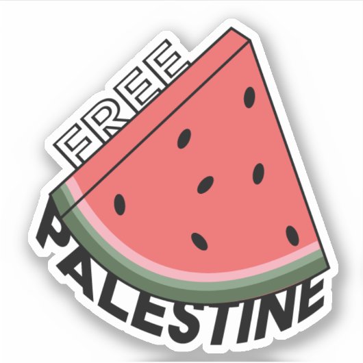 Sticker Watermeloen (Voorkant)