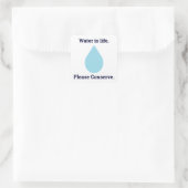 Sticker waterplein behouden (Tas)