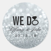 Sticker - WE DO Silver (Voorkant)