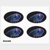 Sticker-WEEP de band logo Ovale Sticker (Vel)