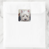 Sticker West Highland Terrier (Tas)