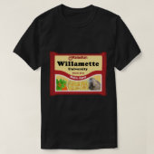 Sticker Willamette University Ramen T-shirt (Design voorkant)