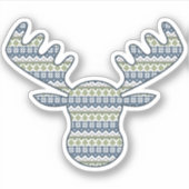 Sticker winterkeuzecontour (Voorkant)