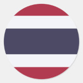 Sticker with Flag of Thailand (Voorkant)
