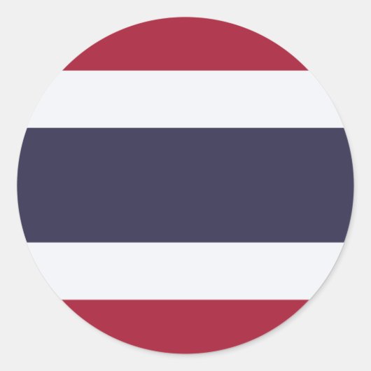 Sticker with Flag of Thailand (Voorkant)