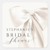 Sticker witte boog bruidsfeest (Voorkant)