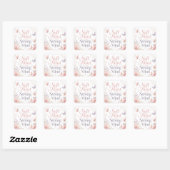 Sticker Zachte Hart Sterke Geest Bloem (Vel)