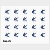 Sticker - Zap Breakdance Robot - ASW Universum (Vel)